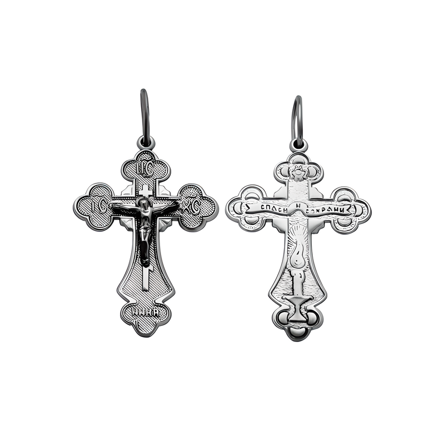 Kreuz -orthodox- aus Silber 925