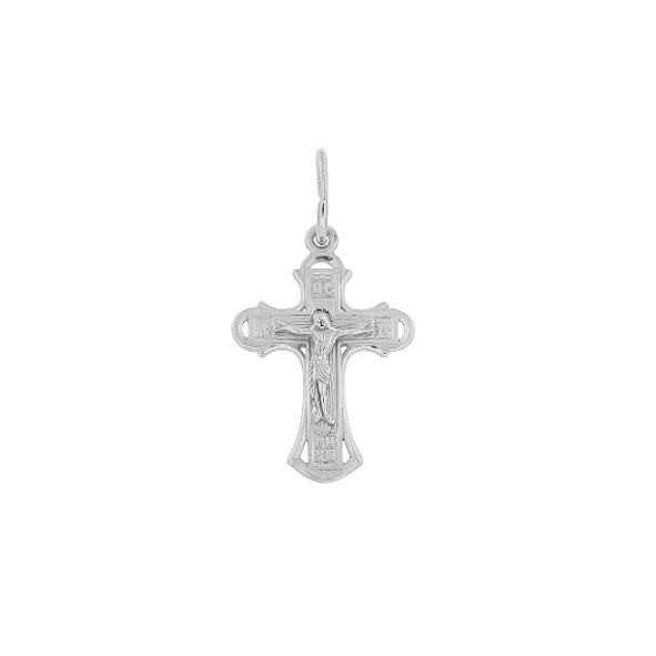Kreuz Anhänger -orthodox- aus 925er Silber