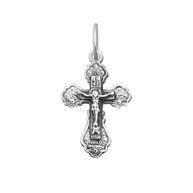 Kreuz Anhänger -orthodox- aus 925er Silber