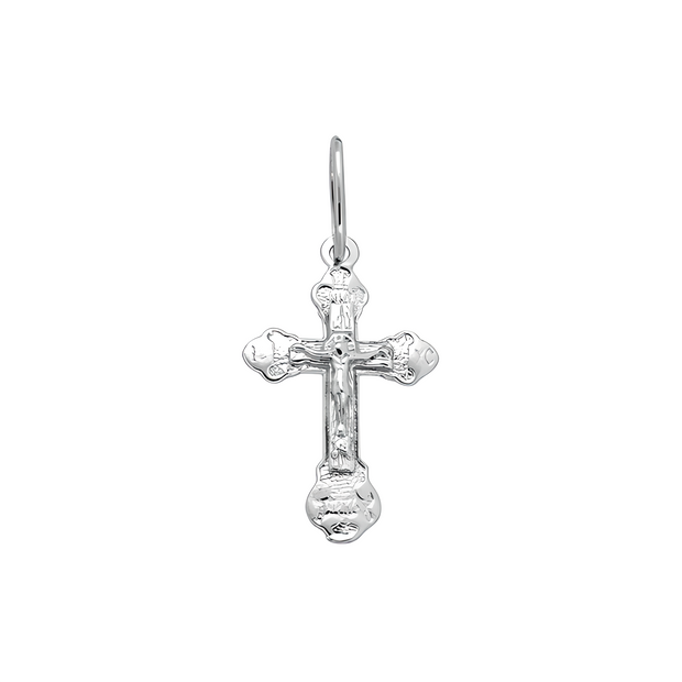 Kreuz Anhänger -orthodox- aus 925er Silber
