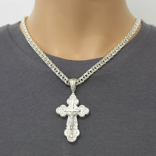 Kreuz anhänger aus Silber
