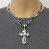 Kreuz anhänger aus Silber