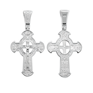 Orthodoxes Kreuz mit der Kreuzigung Christi