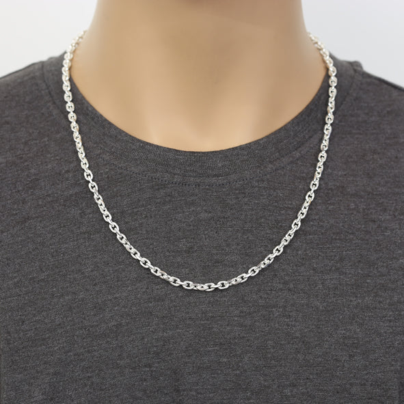 Ankerkette Halskette aus Silber 925 - massiv