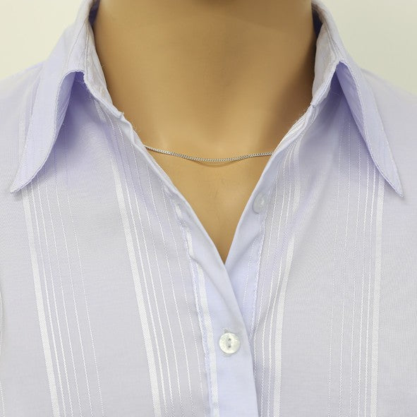 Tank chain necklace - made of 925 silver