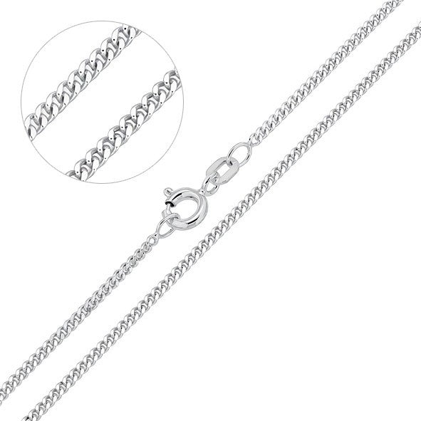 Tank chain necklace - made of 925 silver