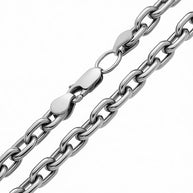Massive Ankerkette aus 925er Silber – Handarbeit