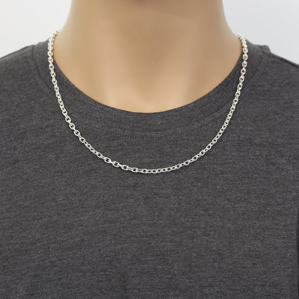 Ankerketten Halsketten aus Silber 925 - massiv