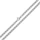 Rombo Halsketten aus Silber 925