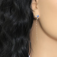 Kolibri Ohrringe Rotgold 585