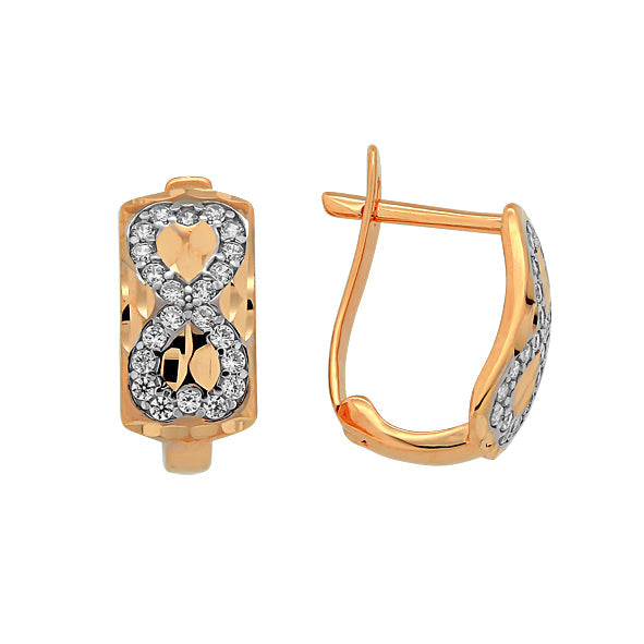 Goldene Ohrringe Damen