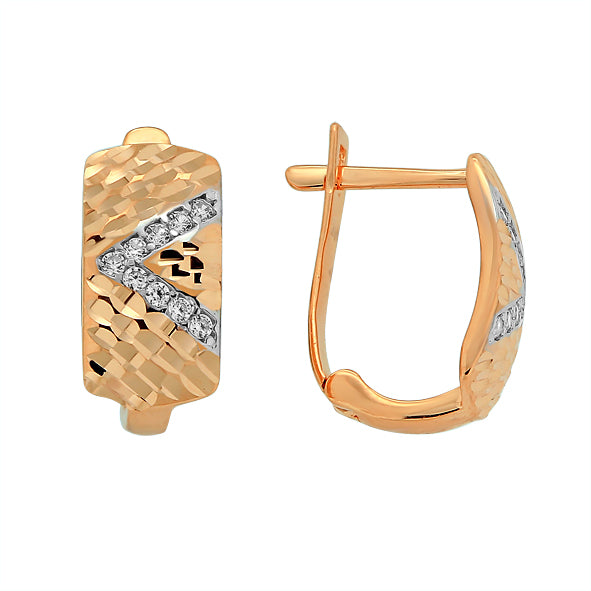 Goldene Ohrringe Damen