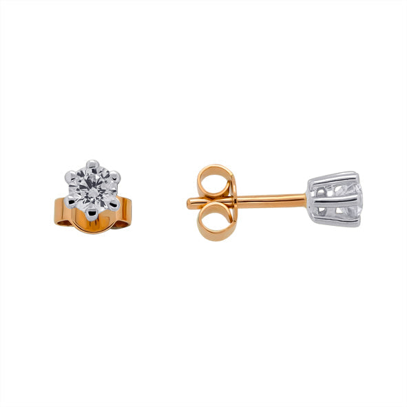 Ohrstecker aus  Rotgold 585
