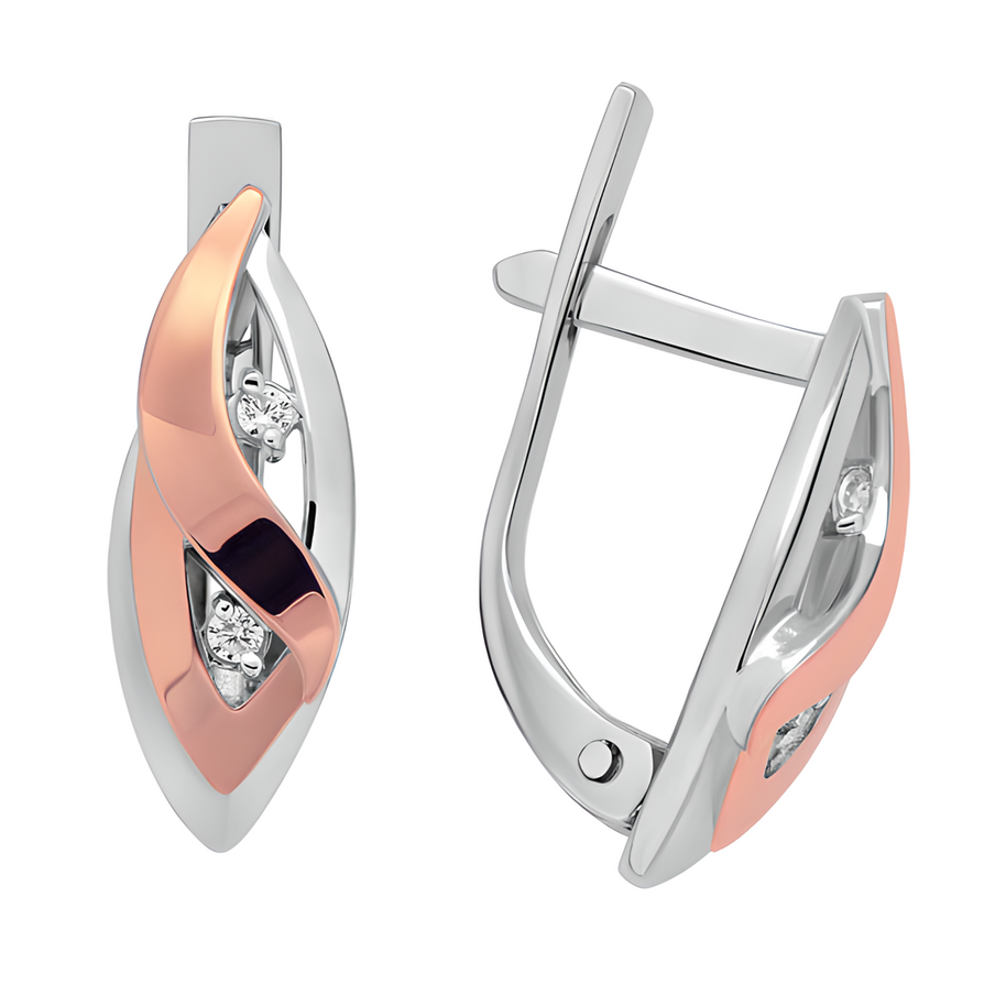Ohrringe Silber 925 mit Zirkonia