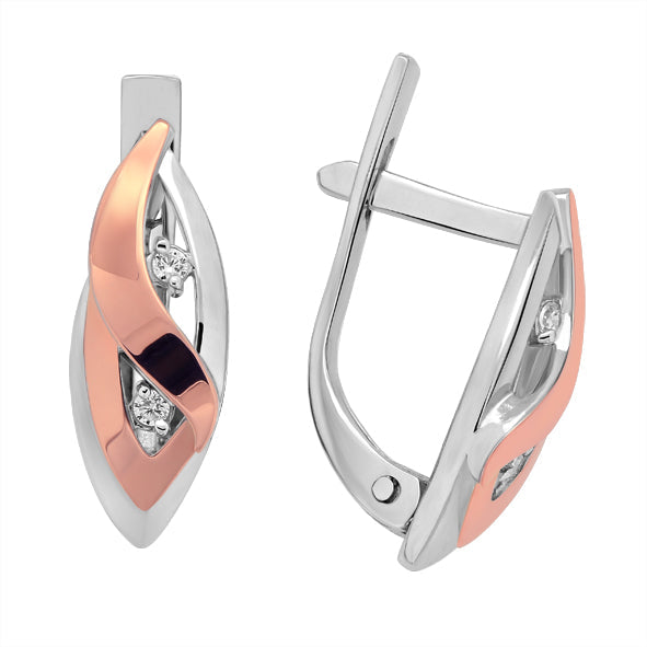 Ohrringe Silber 925 mit Zirkonia