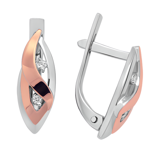 Ohrringe Silber 925 mit Zirkonia