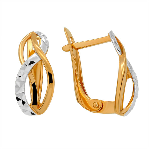 Ohrringe aus Rotgold 585