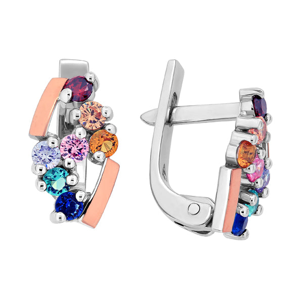 Ohrringe Silber 925 mit Zirkonia