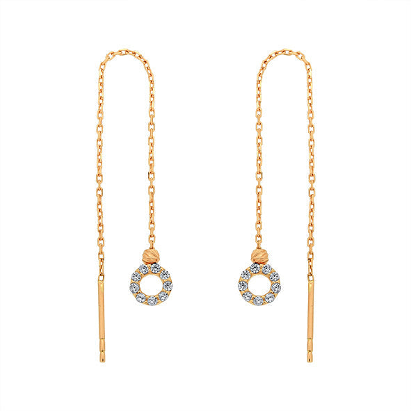 Ohrringe Rotgold 585