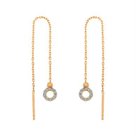 Ohrringe Rotgold 585