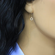Ohrringe Rotgold 585