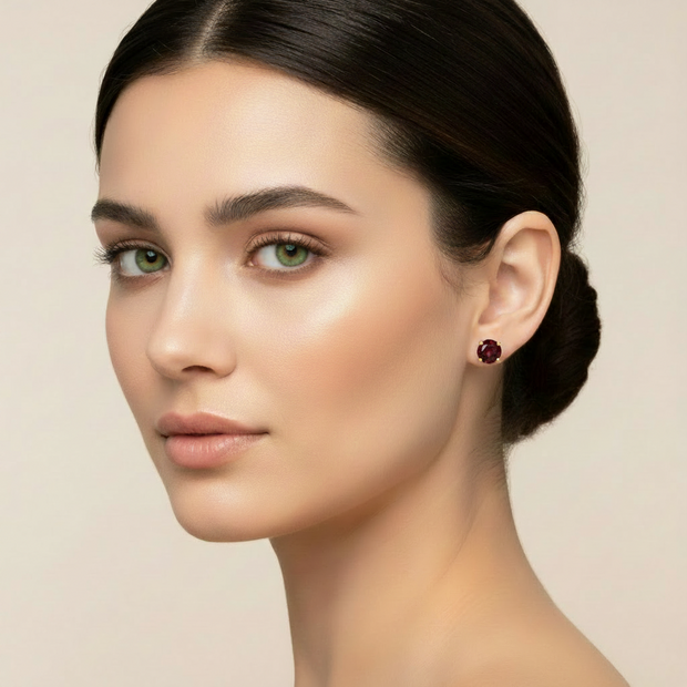 Ohrringe aus Gelbgold 333 mit Zirkonia
