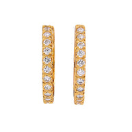 Goldene Ohrringe // Creolen