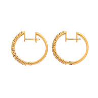 Goldene Ohrringe // Creolen