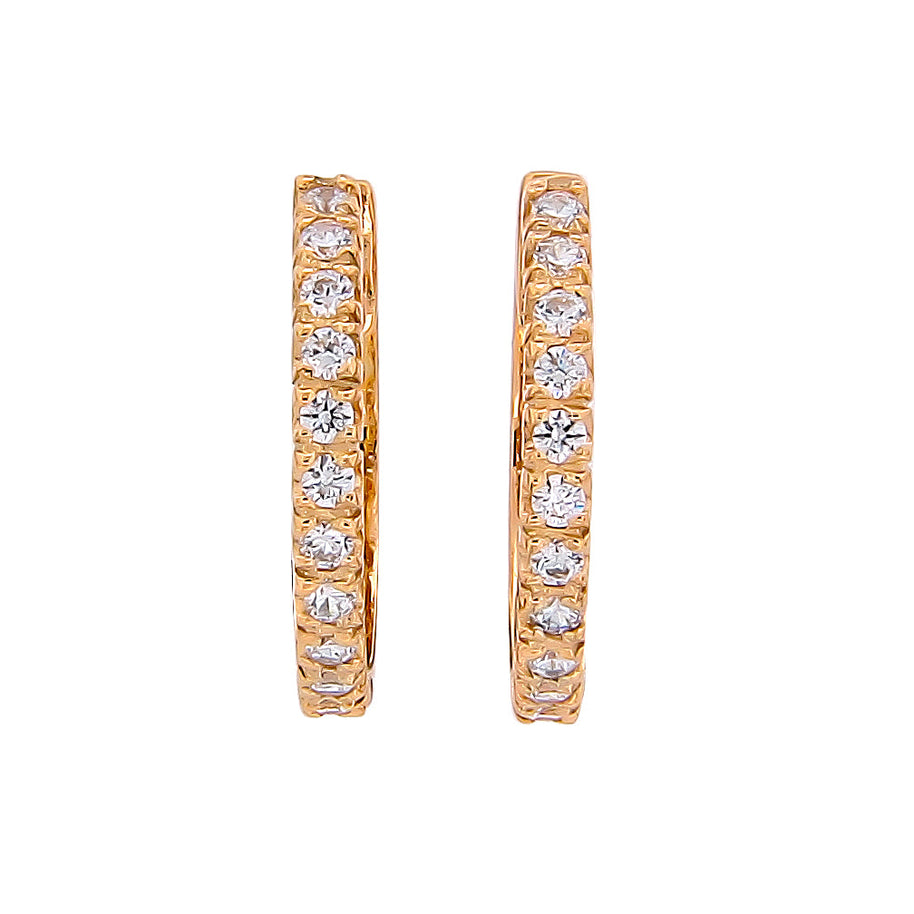 Goldene Ohrringe // Creolen