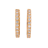 Goldene Ohrringe // Creolen