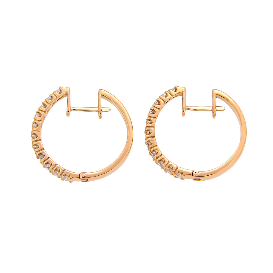 Goldene Ohrringe // Creolen