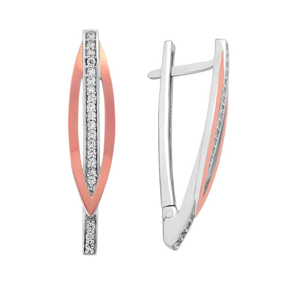 Ohrringe Silber 925 mit Zirkonia