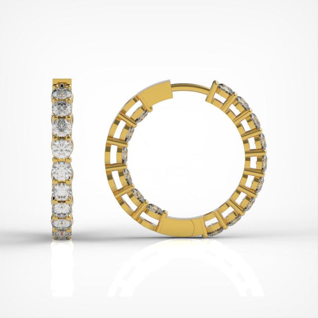 Ohrringe mit Brillanten