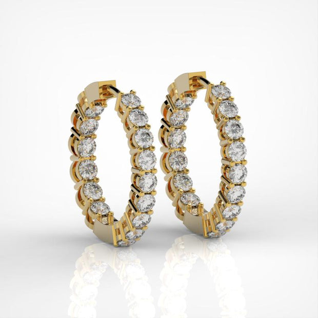 Ohrringe mit Brillanten