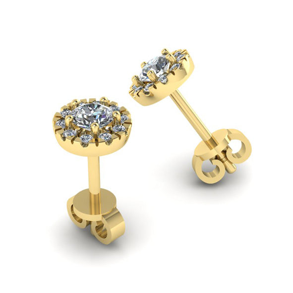 Ohrringe mit Brillanten