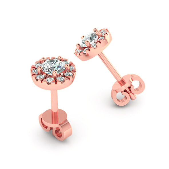 Ohrringe mit Brillanten