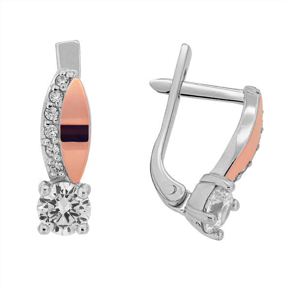 Ohrringe Silber 925 mit Zirkonia