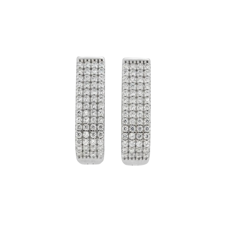 925 Sterling Silver Earrings with Cubic Zirconia