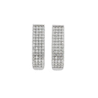 925 Sterling Silver Earrings with Cubic Zirconia