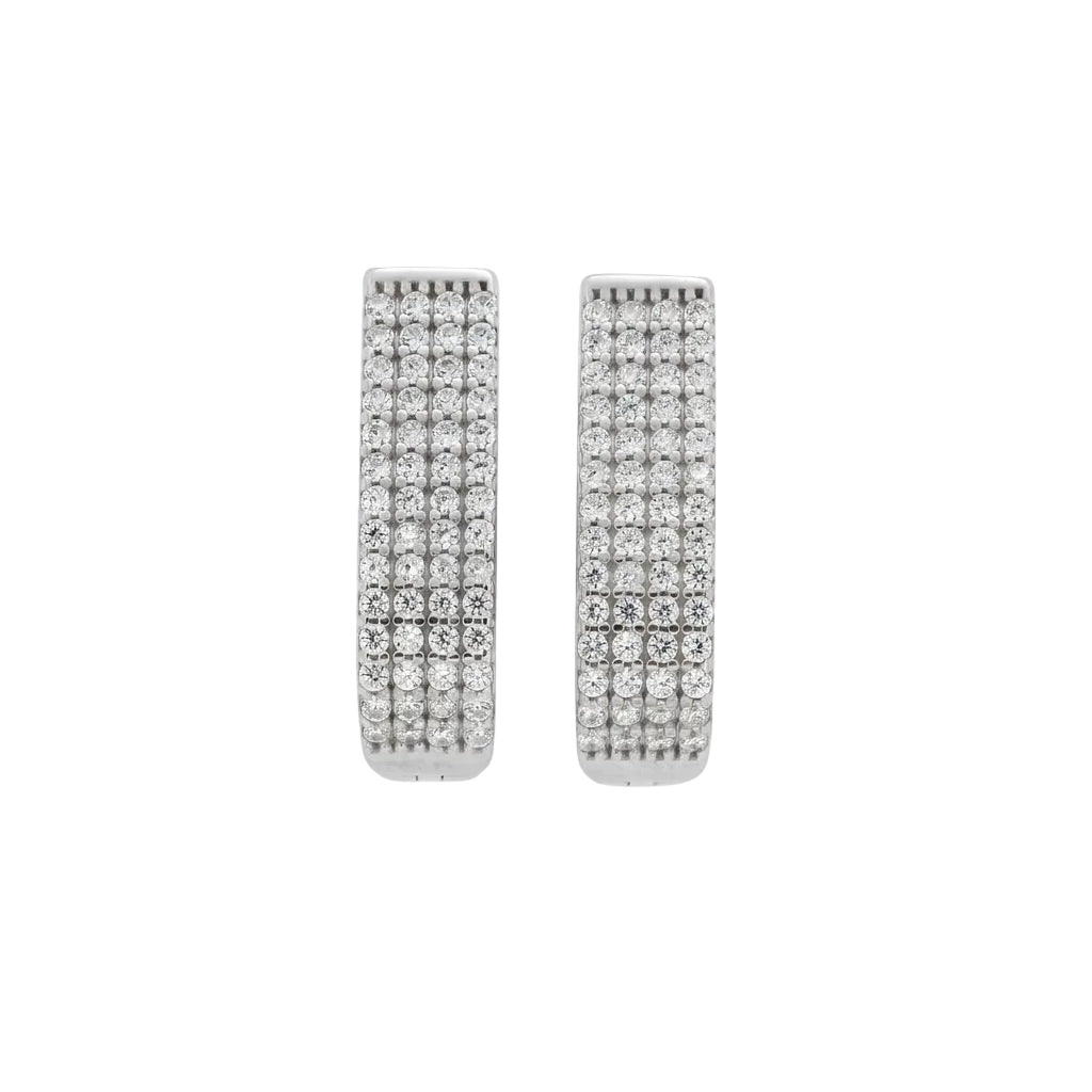 925 Sterling Silver Earrings with Cubic Zirconia