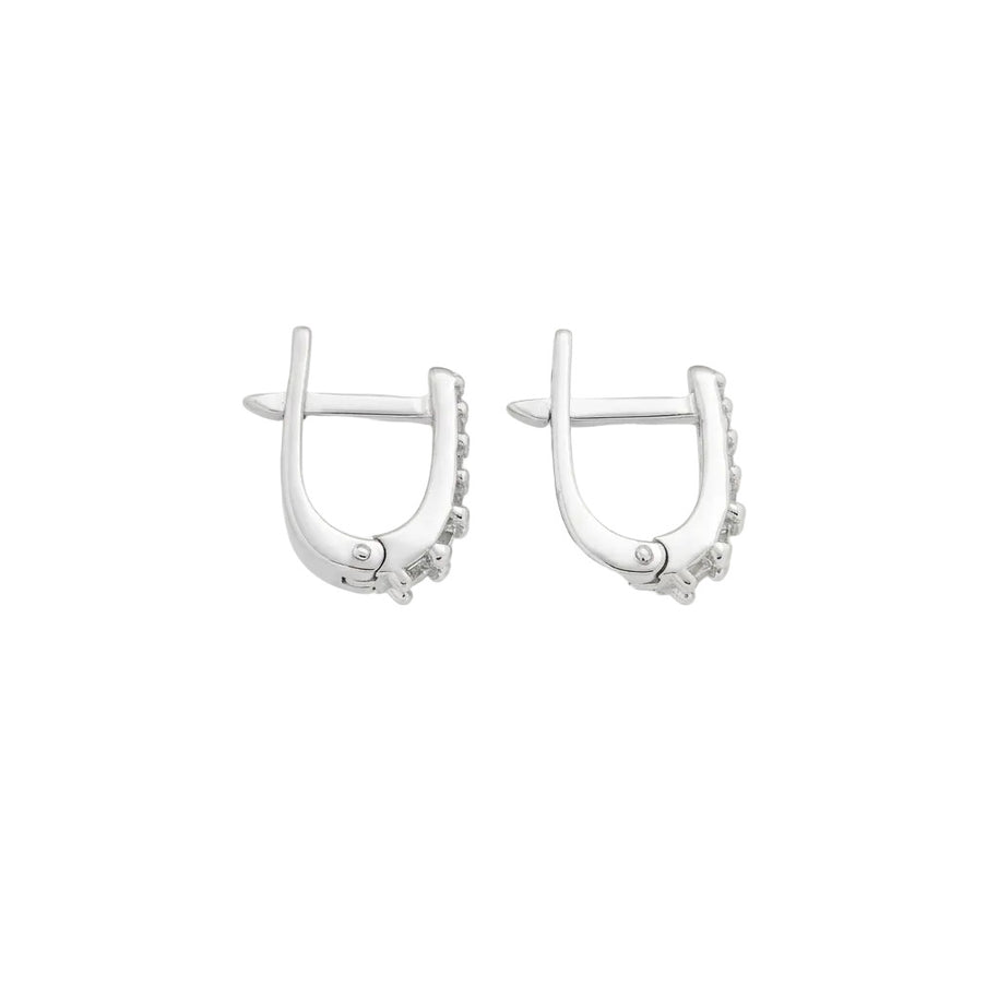 925 Sterling Silver Earrings with Cubic Zirconia