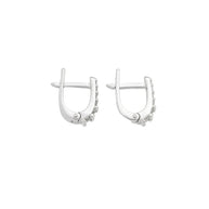 925 Sterling Silver Earrings with Cubic Zirconia