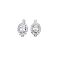 925 Sterling Silver Earrings with Cubic Zirconia
