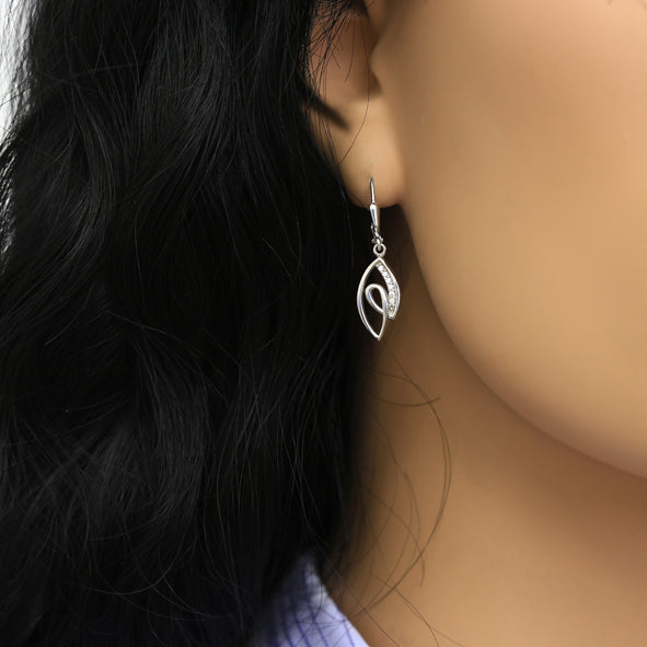 Ohrringe Silber 925 mit Zirkonia