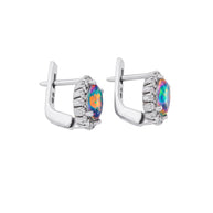 925 Sterling Silver Earrings with Cubic Zirconia