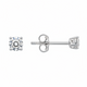 UNISEX Ohrstecker 925 mit Zirkonia