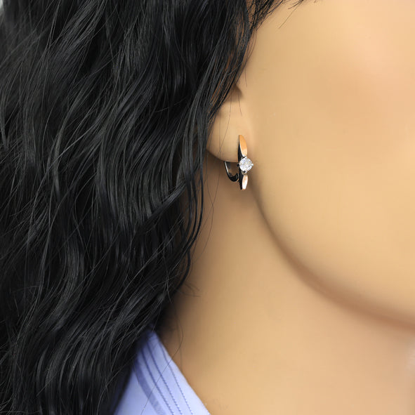 Ohrringe Silber 925 mit Zirkonia