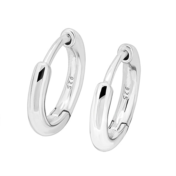 Ohrringe Kreolen in Silber 925