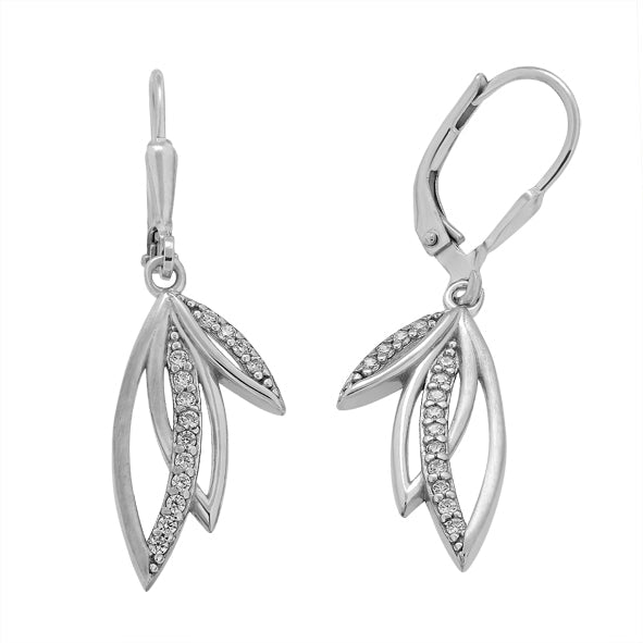 Ohrringe Silber 925 mit Zirkonia