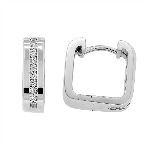 Ohrringe mit Zirkonia Silber 925